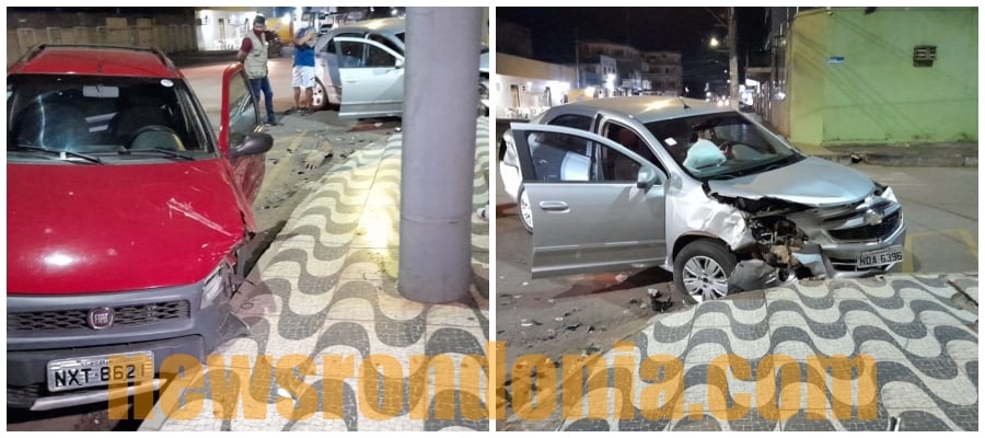 Motorista natural do Acre causa acidente entre carros no centro de Porto Velho - News Rondônia