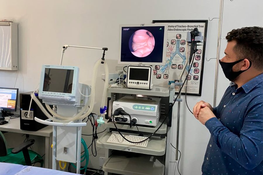 Governo de Rondônia adquire equipamentos de broncoscopia e retoma exames externos no Hospital de Base, em Porto Velho - News Rondônia