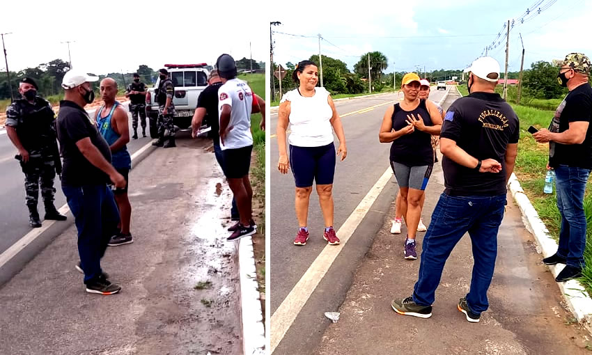 O não uso da máscara levou irmãos de corredores para a prisão no Acre - News Rondônia