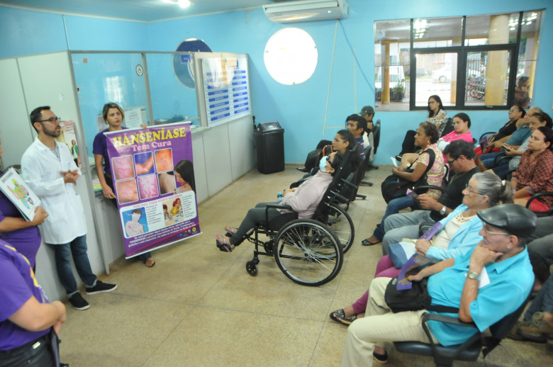 SEMUSA ENCERRA AÇÕES DO JANEIRO ROXO COM PALESTRA SOBRE HANSENÍASE - News Rondônia