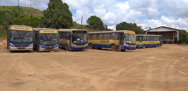 Empresa Freitas Transportes abandona uma frota inteira de veículos da empresa três marias - News Rondônia