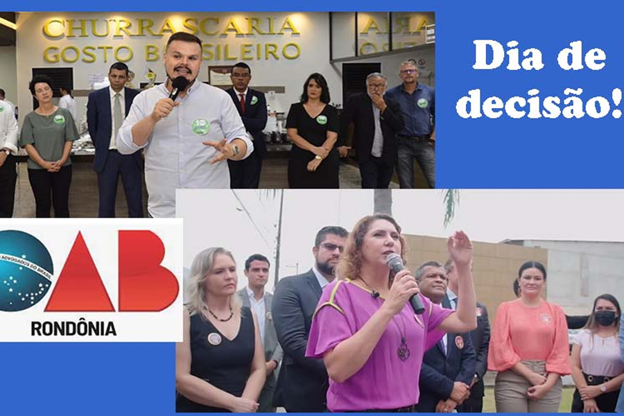 DIA D: Quem vai comandar a OAB rondoniense nos próximos três anos? São quase seis mil votos em disputa - News Rondônia