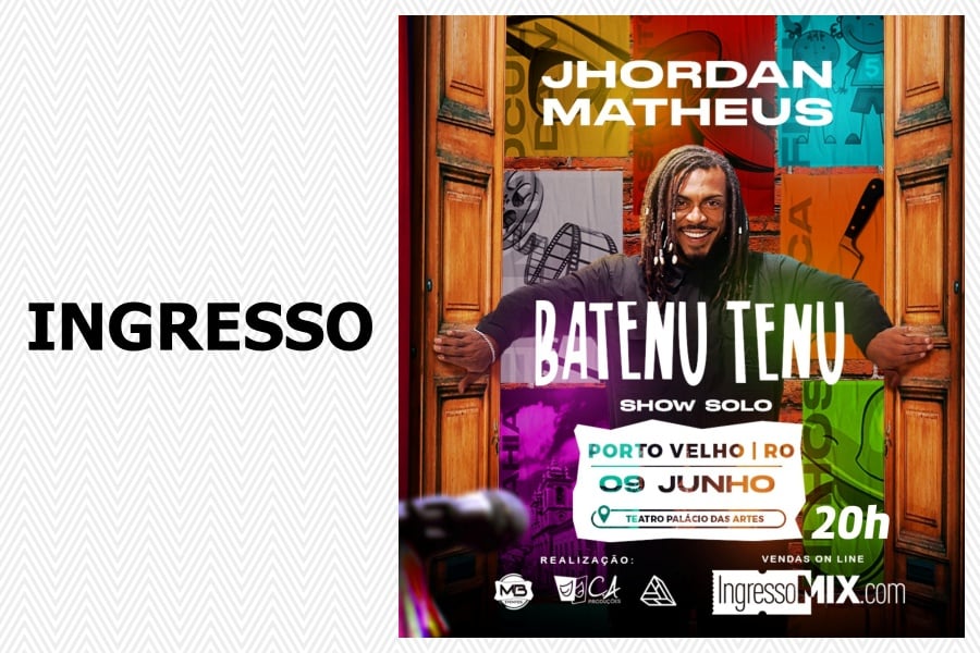 Jhordan Matheus apresenta show solo de stand-up comedy em Porto Velho no dia 9 de junho - News Rondônia