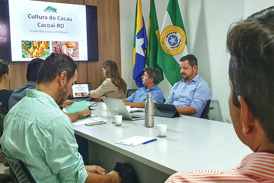 Reunião entre governo e parceiros discute plano de ação para retomar à lavoura cacaueira em Cacoal - News Rondônia