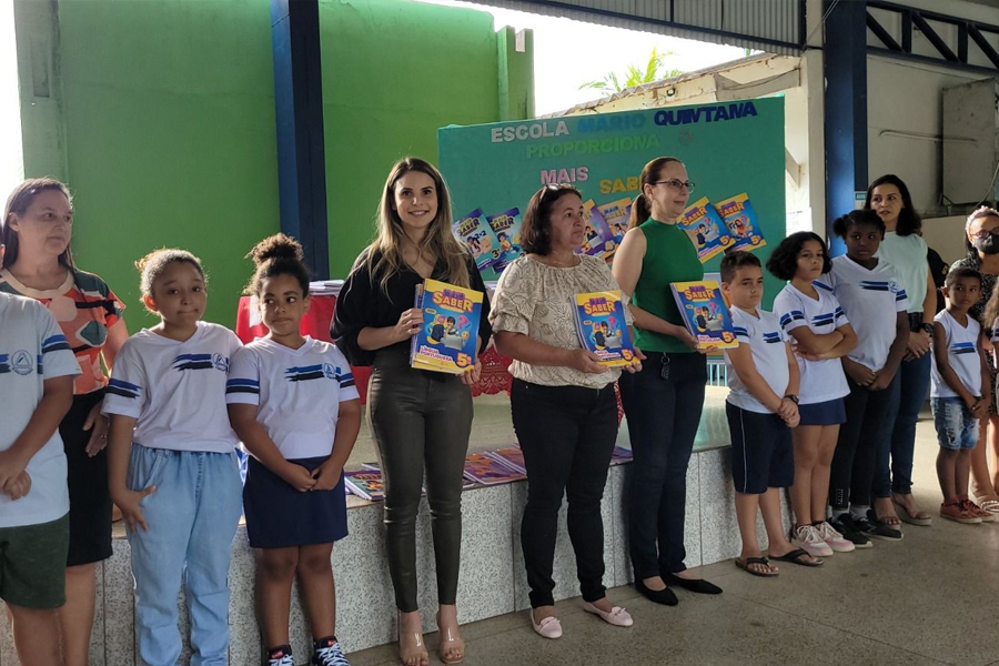 Coleção 'Mais Saber' é entregue nas escolas da Rede Municipal de ensino em Ariquemes - News Rondônia