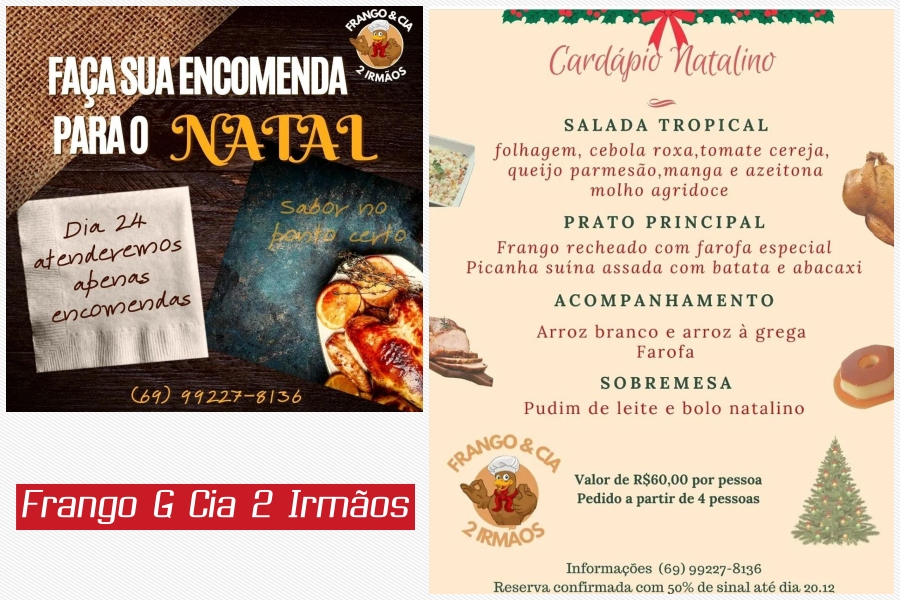 Especial Natal: Dicas de onde encomendar a sua Ceia Natalina em Porto Velho - News Rondônia