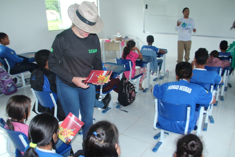 Comunidade Pedras Negras recebe ação de educação ambiental e prevenção das queimadas - News Rondônia