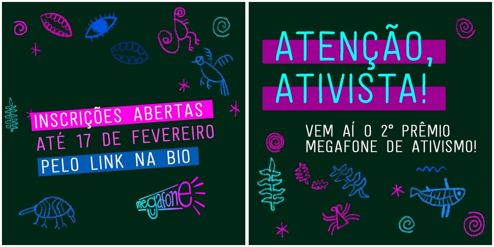 Inscrições para o Prêmio Megafone de Ativismo estão abertas e vão até 17 de fevereiro - News Rondônia