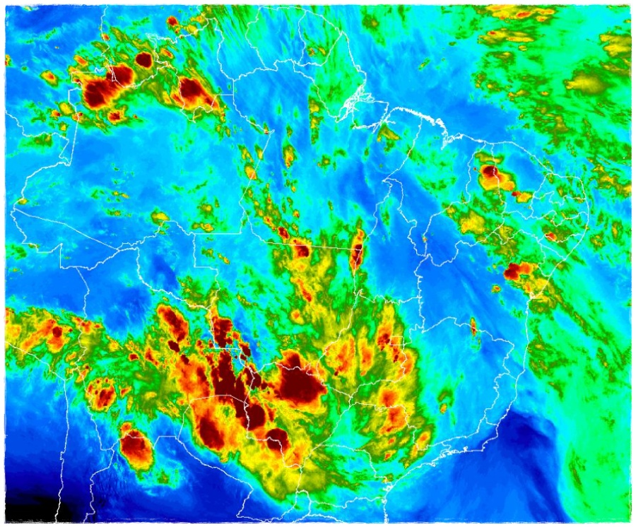 Inmet alerta para chuvas nas próximas horas em praticamente todo o estado - News Rondônia