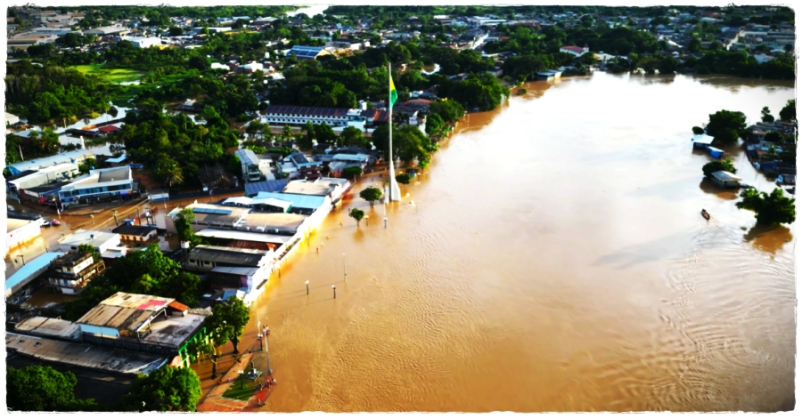 Rio Acre: marca atual supera a estabelecida pelas autoridades - News Rondônia