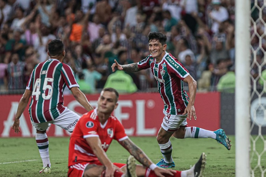 Com três gols de Cano, Fluminense goleia River Plate na Libertadores - News Rondônia