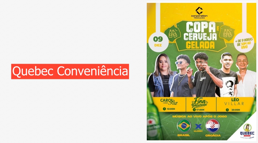 Agenda News: Lugares para você torcer pela seleção brasileira nesta sexta-feira em Porto Velho, por Renata Camurça - News Rondônia