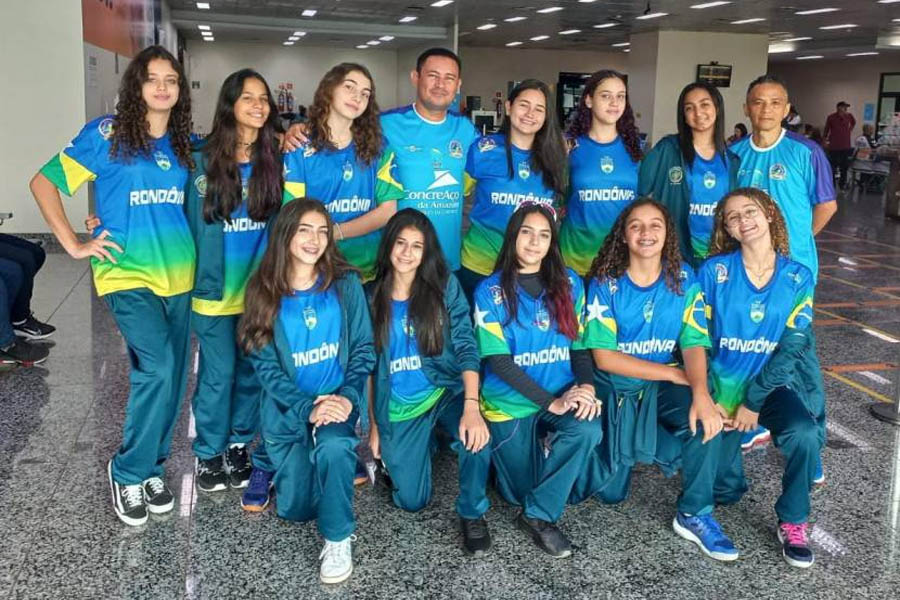 Escola de Vilhena representa Rondônia no voleibol feminino infantil nos Jogos Escolares Brasileiros, no Rio de Janeiro - News Rondônia