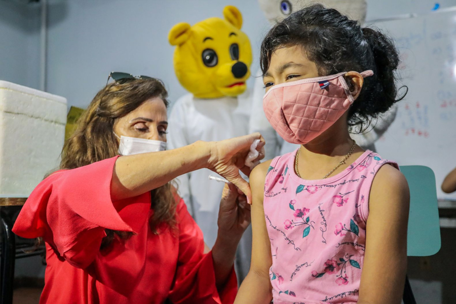 Cobertura vacinal com 1ª dose em crianças ainda é de 26% em Porto Velho - News Rondônia