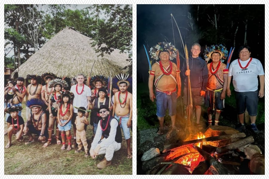 Luciano Huck enaltece a integração dos Suruís com a preservação da floresta - News Rondônia
