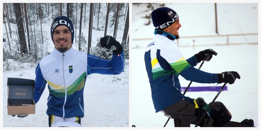 Rondoniense convocado para seleção brasileira disputará Campeonato Mundial de Ski Paralímpico na Suécia - News Rondônia