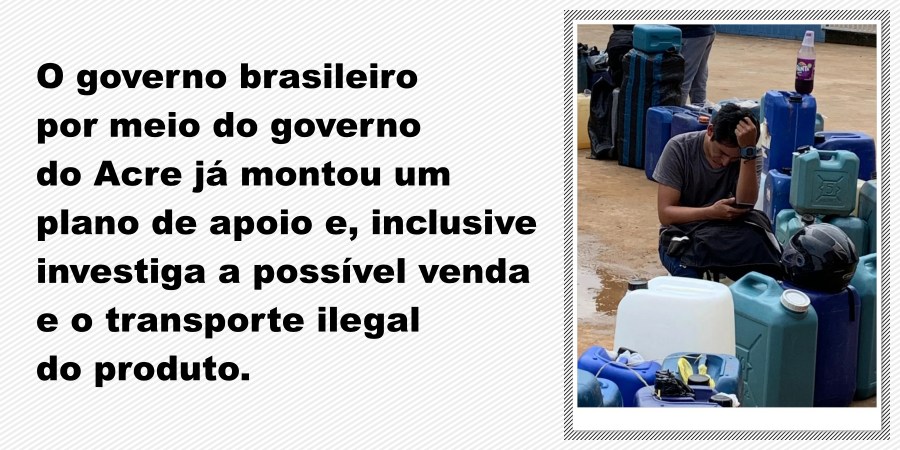 Peruanos lotam Assis Brasil em busca de combustível - News Rondônia