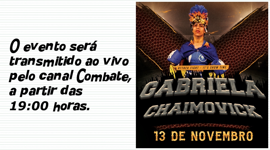 GABRIELA CHAIMOVICK representa Rondônia na luta pelo cinturão do Attack Fight 25 - News Rondônia