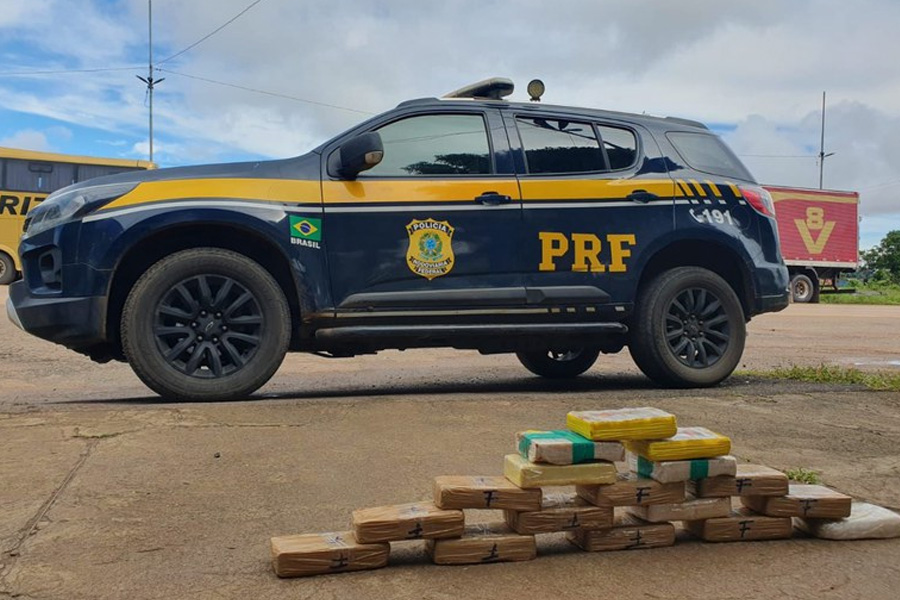 Em Porto Velho, PRF apreende mais de 17 Kg de cloridrato de cocaína - News Rondônia