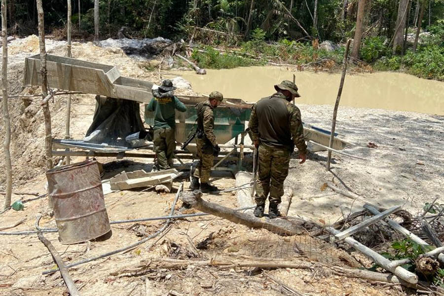 Polícia Federal deflagra operação contra a extração ilegal de minério em Terra Indígena - News Rondônia