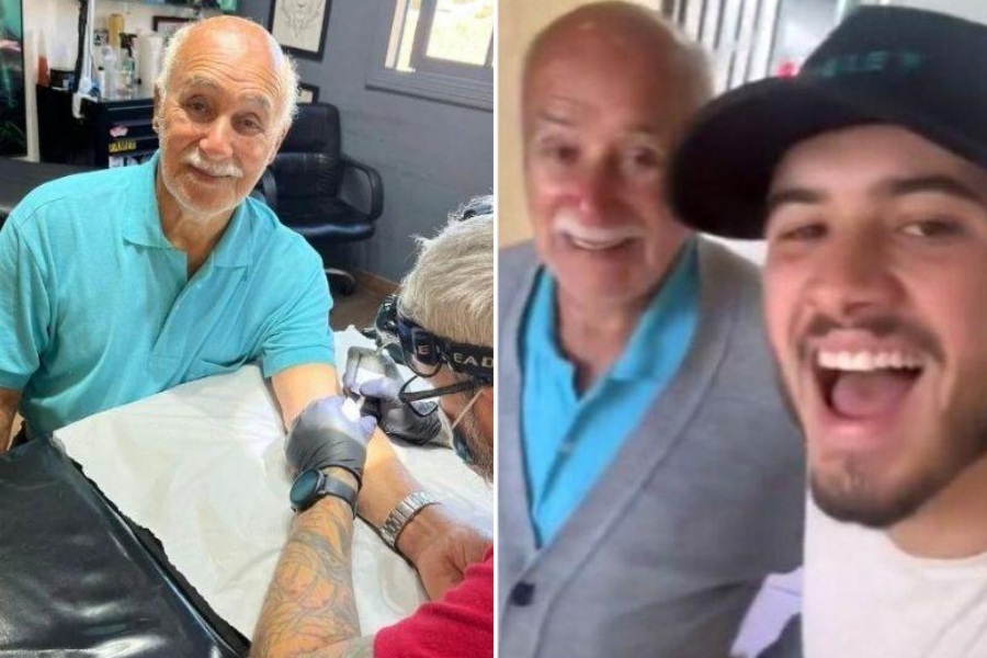 Vovô faz 1ª tatuagem aos 93 anos e vídeo viraliza nas redes - News Rondônia