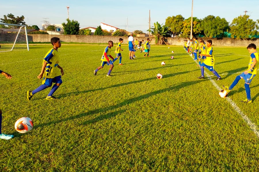 Vila Olímpica Chiquilito Erse é o mais novo polo de treinamento de futebol do Talentos do Futuro - News Rondônia