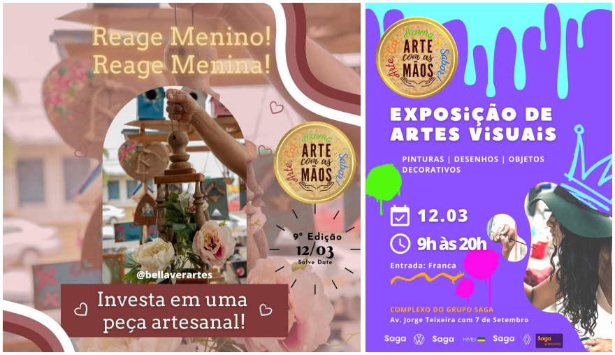 Festival Arte com as mãos promove exposições de Arte agregando ao seu sucesso - News Rondônia