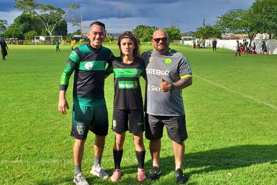 Jogadora de futebol da Escola de Base PD Champions de Porto Velho acerta com Cuiabá - News Rondônia