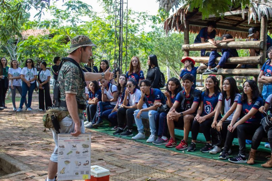 JUNHO VERDE: Alunos visitam Parque Natural em Porto Velho e recebem orientações sobre preservação do meio ambiente - News Rondônia