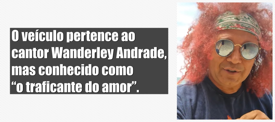 Cantor Wanderley Andrade tem carro destruído em acidente - News Rondônia