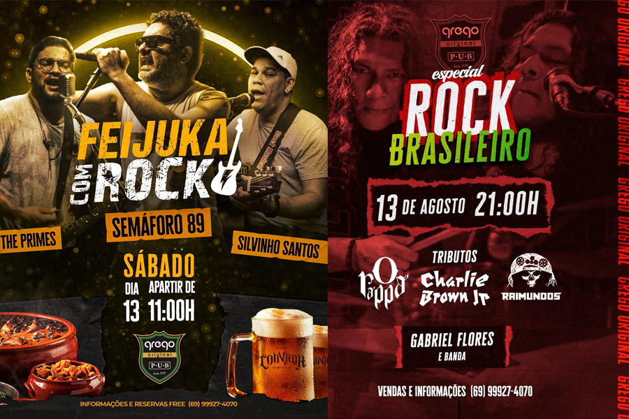 ESPECIAIS - O Rappa, Raimundos e Charlie Brown Jr no Grego Original Pub - News Rondônia