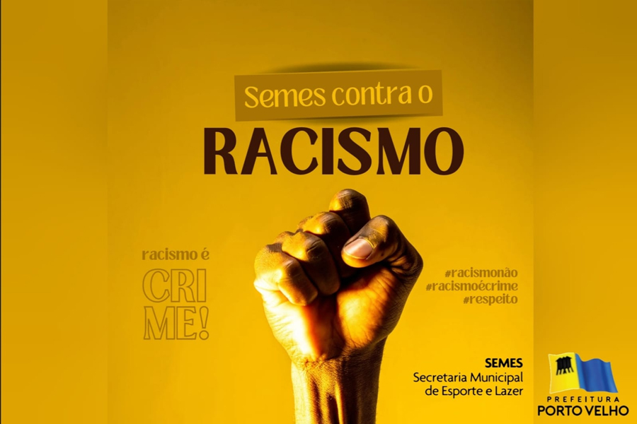 Esporte municipal levanta a bandeira de combate ao racismo - News Rondônia
