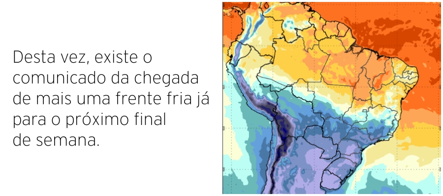 Final de semana: nova onda de frio polar promete desembarcar a Rondônia - News Rondônia