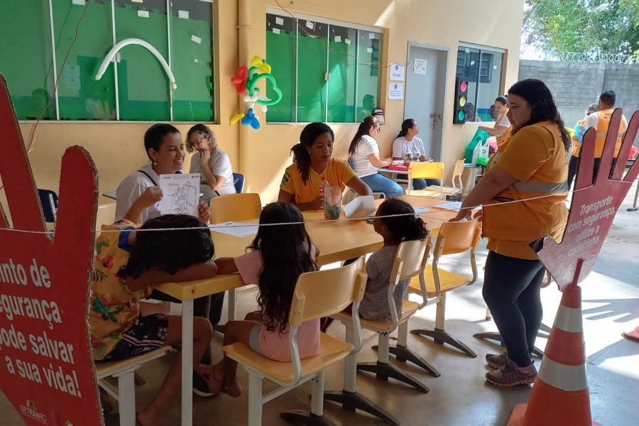 Detran promove Educação para o Trânsito durante a ação Rondônia Cidadã - News Rondônia