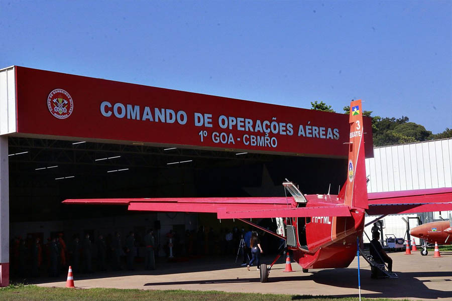 Comando de Operações Aéreas do Corpo de Bombeiros Militar realiza solenidade de troca de comandante - News Rondônia