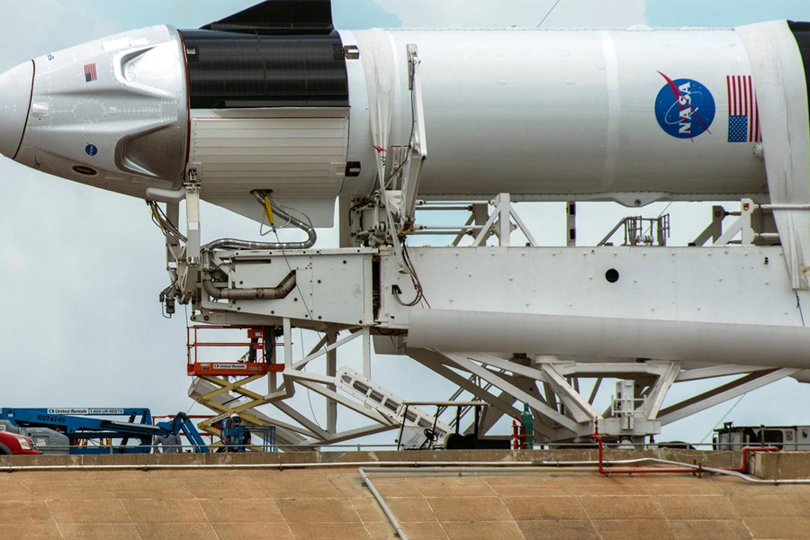 SpaceX envia quatro astronautas para a Estação Espacial Internacional - News Rondônia