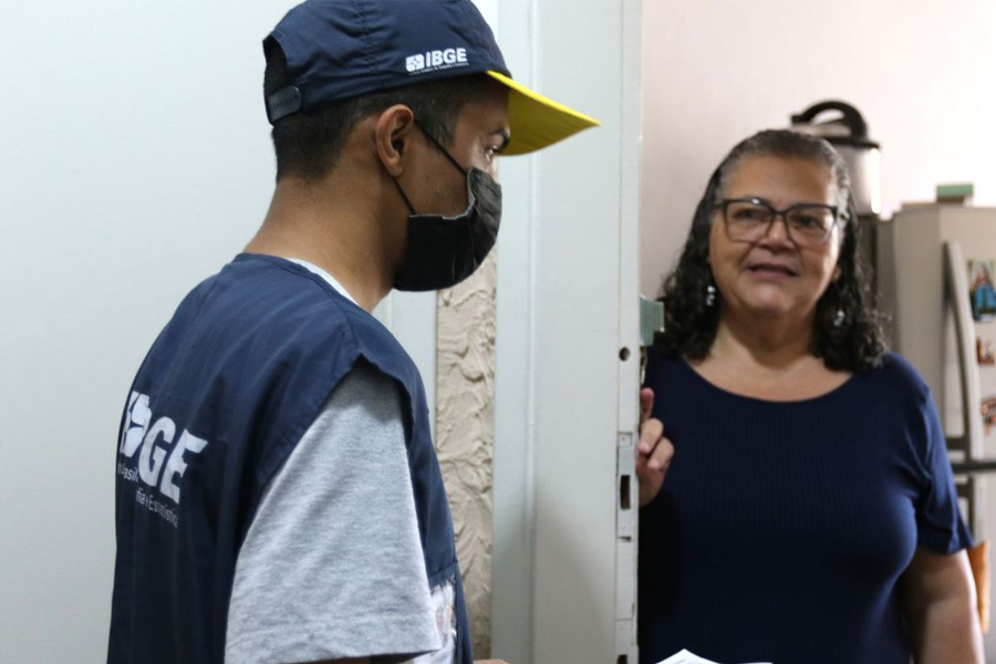 Recenseadores fazem as primeiras entrevistas para o Censo 2022 - News Rondônia