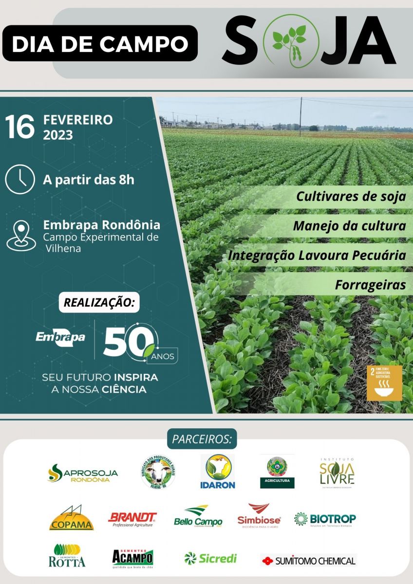 Embrapa realiza Dia de Campo de Soja - News Rondônia
