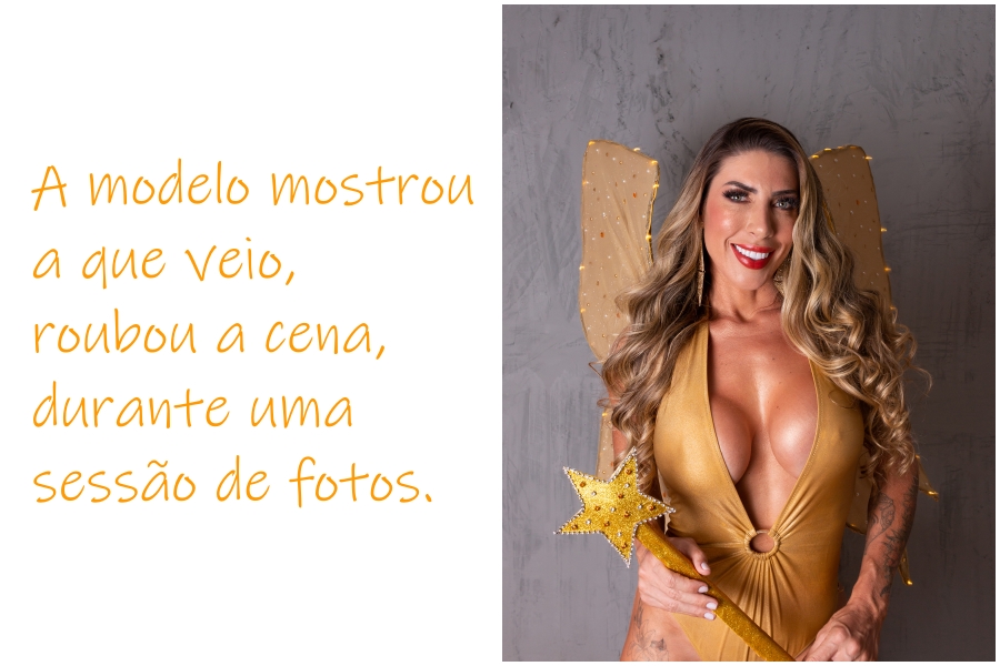 Rainha de Bateria Tati Minerato aparece com asas de fada produzida pelo maquiador Anderson Natio - News Rondônia