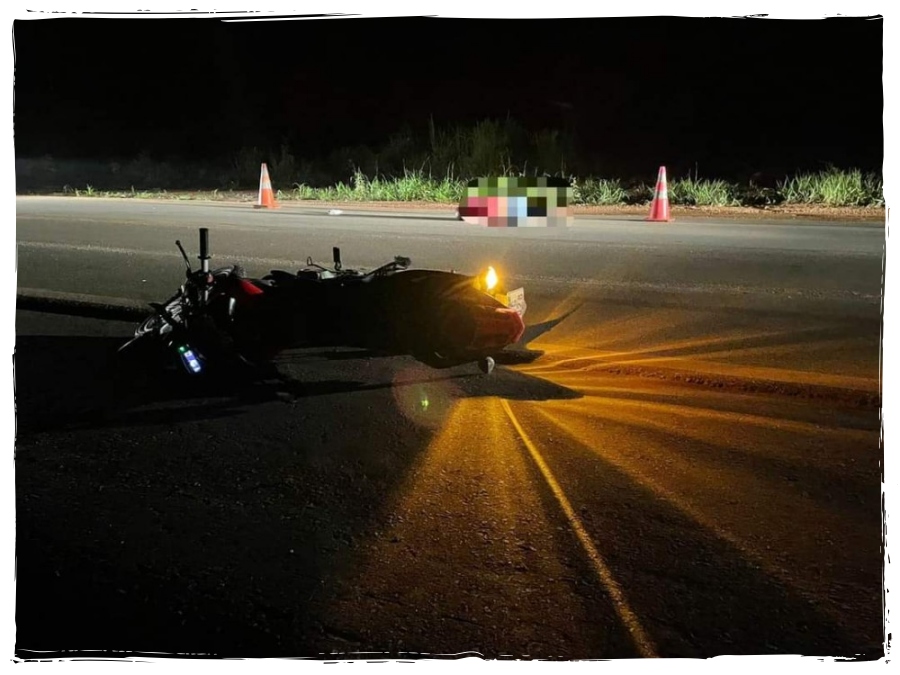Choque entre moto e animal, na BR-425 tem impacto na morte de um motociclista - News Rondônia