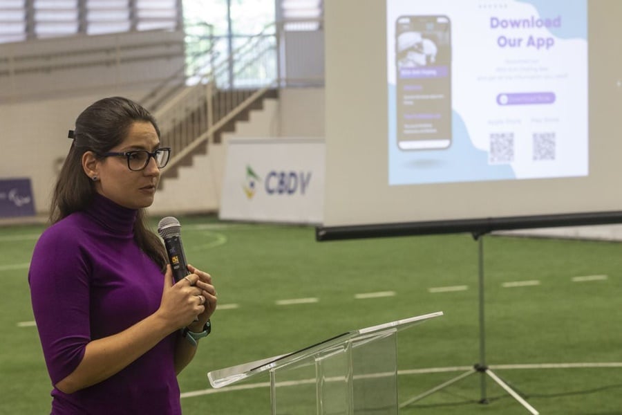 Brasileira idealiza app antidoping para atletas deficientes visuais - News Rondônia