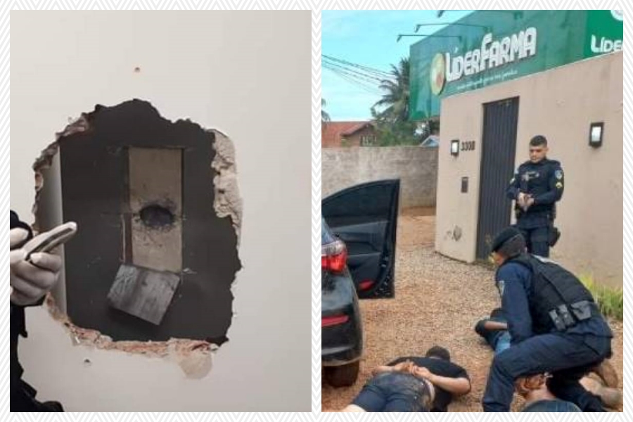 Polícia captura envolvidos na tentativa de assalto da agência bancária de Extrema - News Rondônia