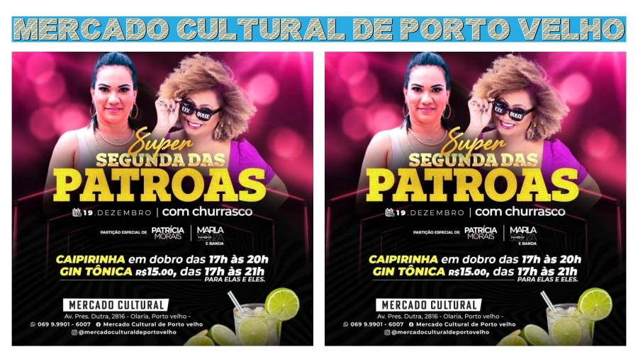 Agenda News: Dicas para se divertir na segunda-feira em Porto Velho - News Rondônia