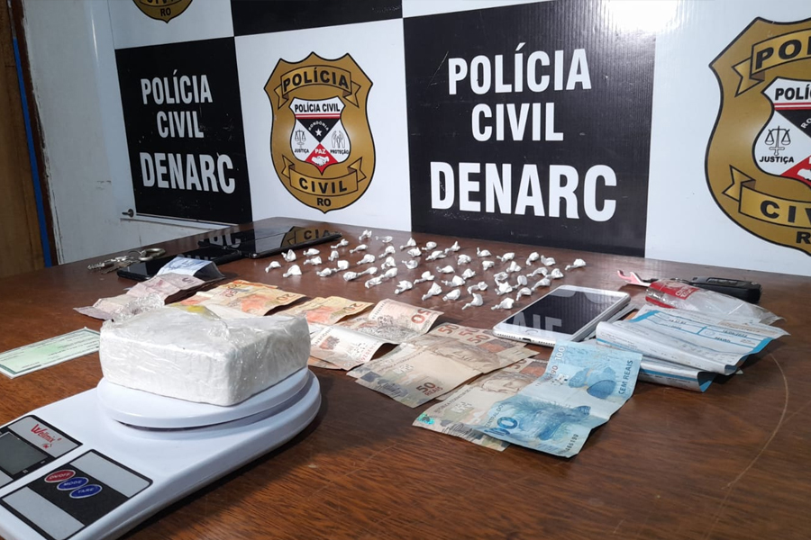 VULGO MINGAU: Traficante é preso pela terceira vez com drogas pelo Denarc - News Rondônia
