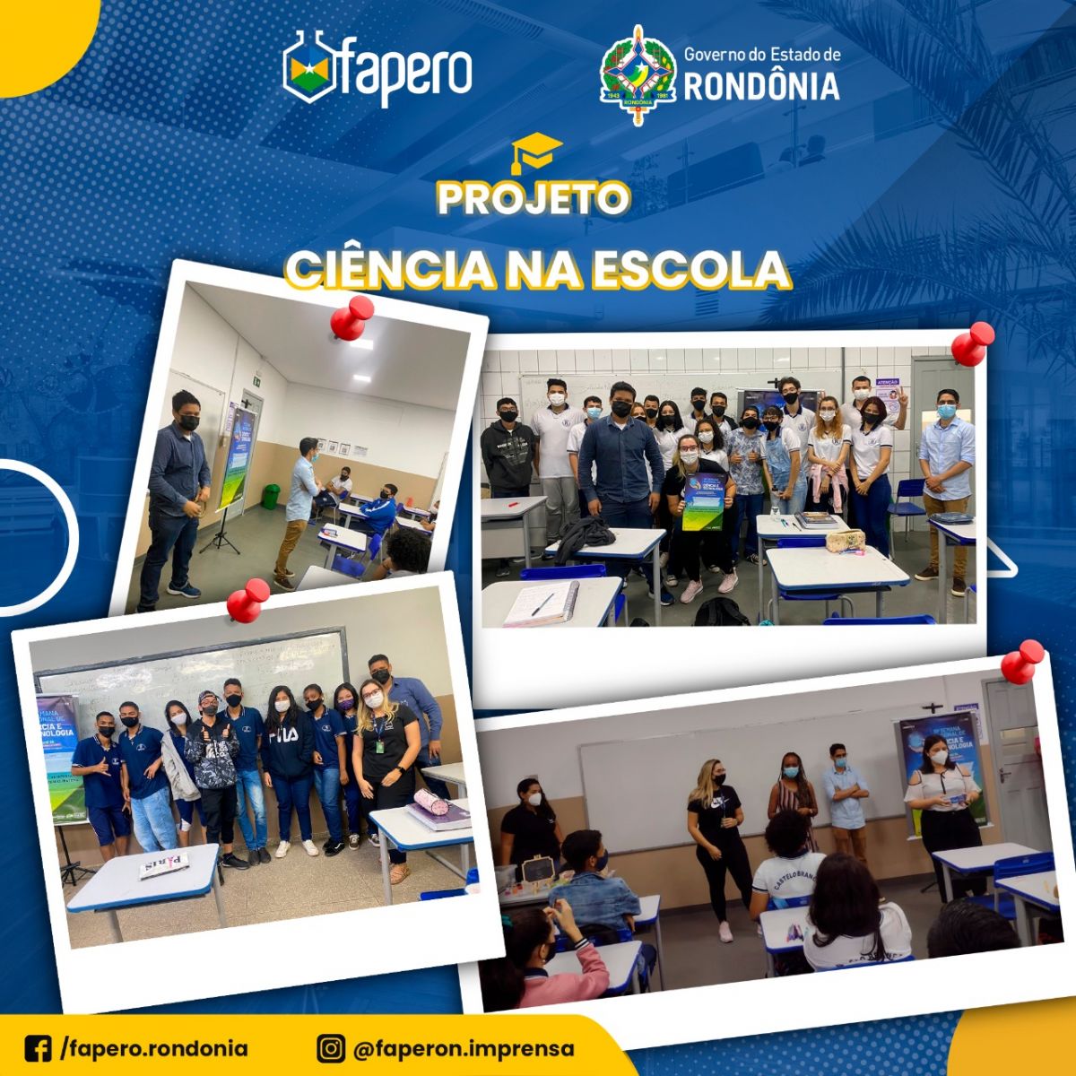 FAPERO leva ciência e tecnologia aos alunos das escolas da rede pública - News Rondônia