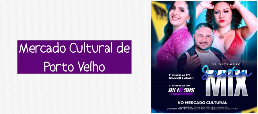 Agenda News: Fim de semana em Porto Velho. Divirta-se! - Por Renata Camurça - News Rondônia