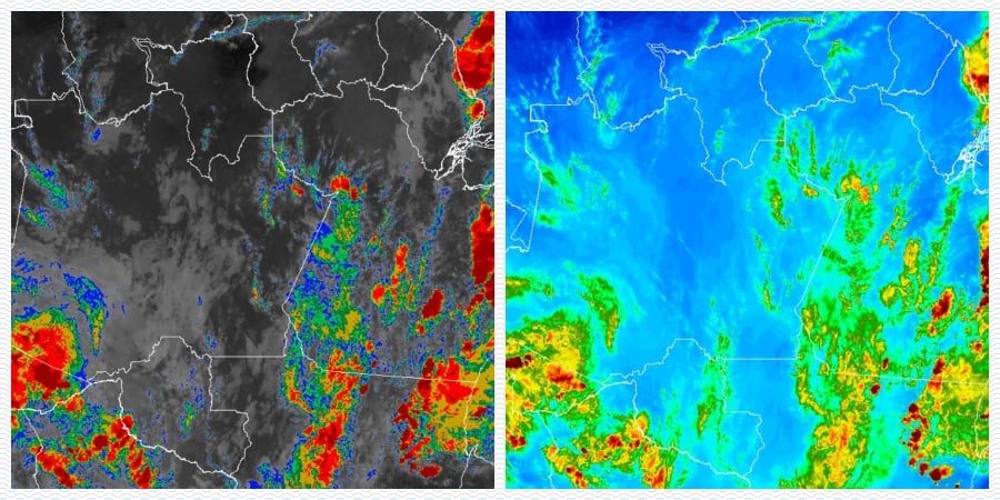 Chuvas em Rondônia estão associadas a um ciclone de baixa pressão atmosférica sobre o Vale do Guaporé - News Rondônia