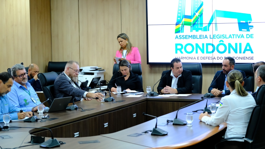 Luiz Paulo secretario de Agricultura participa de Reunião na Comissão de Agropecuaria da ALE - News Rondônia