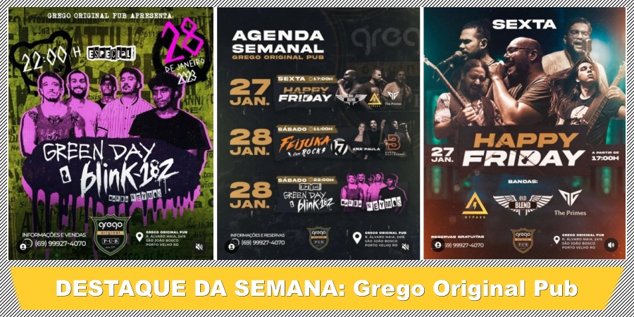 Agenda News: Música ao vivo e promoções de bebidas nesta quinta-feira em Porto Velho, por Renata Camurça - News Rondônia