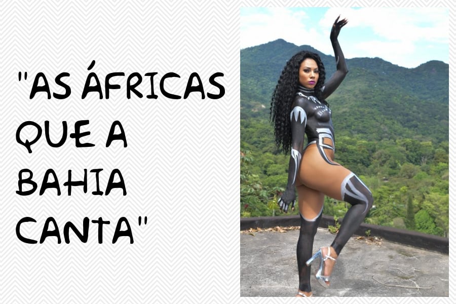 Musa da Mangueira Layza Rebeca se inspira no tema de Pantera Negra em ensaio de carnaval - News Rondônia